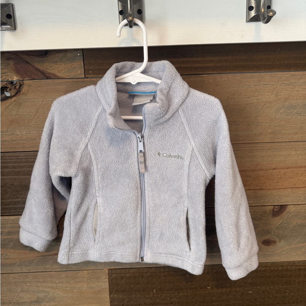 Light Blue Size 3T Columbia Fleece Jacket